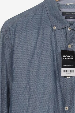 Marc O'Polo Button Up Shirt in XXL in Blue