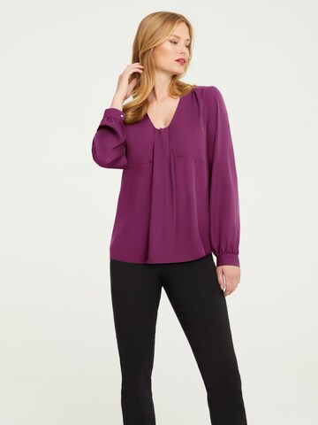 heine Bluse in Lila: Vorderseite