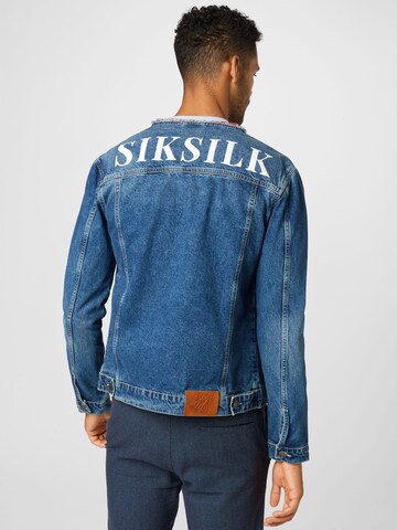 SikSilk Between-Season Jacket in Blue