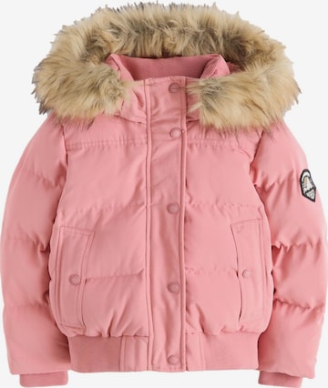 Superdry & Co Talvitakki 'Everest' värissä vaaleanpunainen: etupuoli