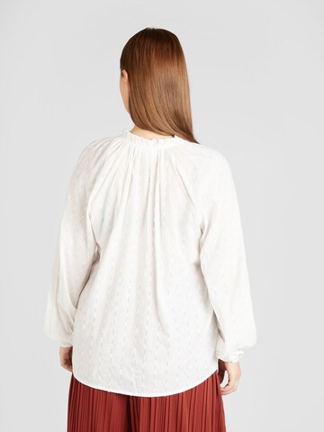 ONLY Carmakoma Blouse 'CARVIVILLA' in Wit