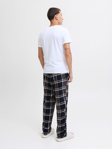 JACK & JONES Regular Pajama Pants 'JACRimon' in Black