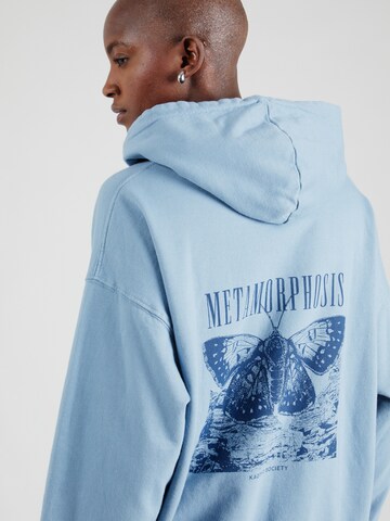 Kaotiko Sweatshirt 'METAMORPHOSIS' i blå