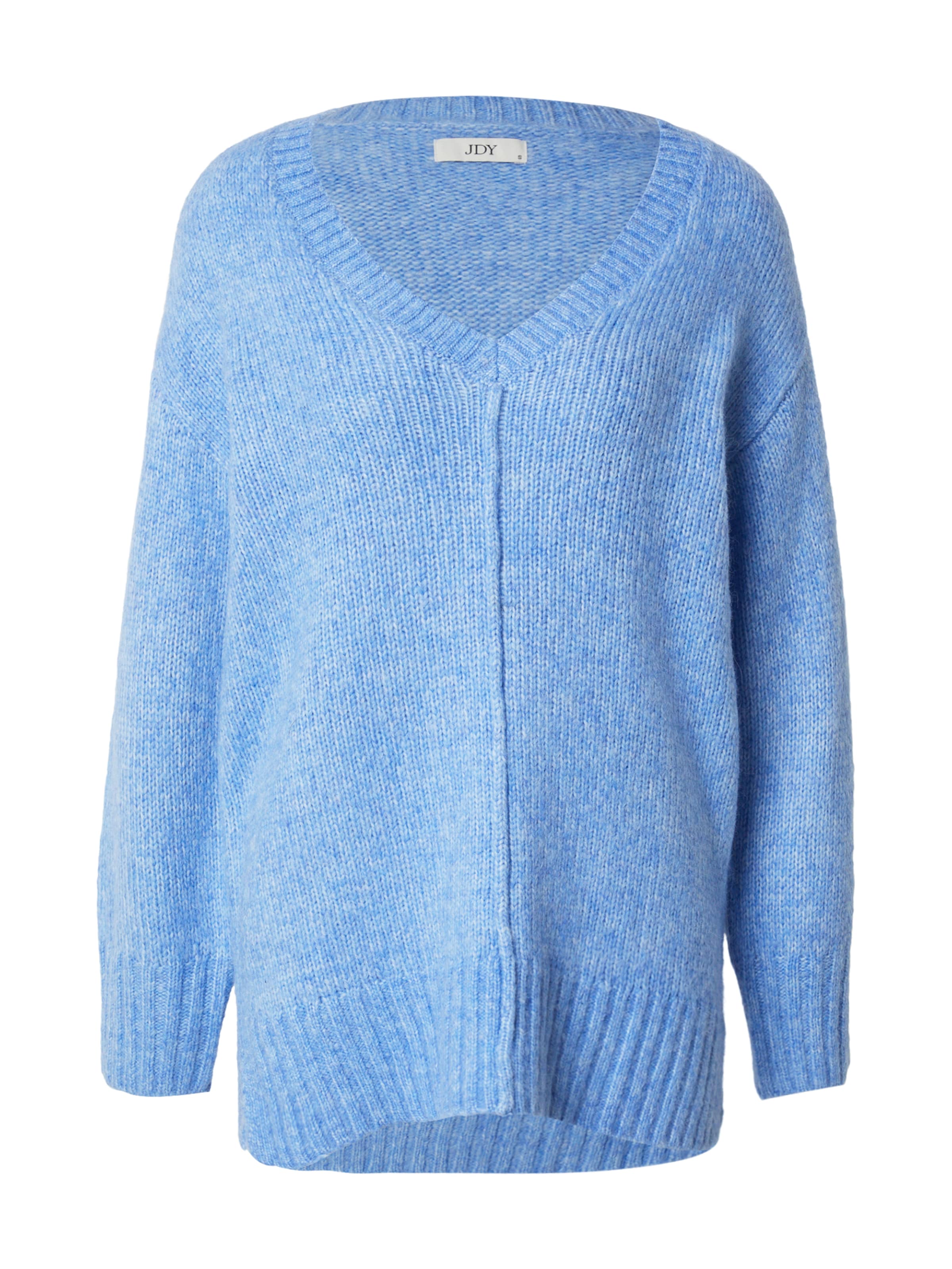 JDY Плетена жилетка 'JDYMALONE' в синьо: отпред