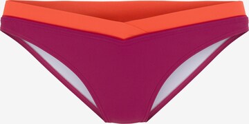 Pantaloncini per bikini di s.Oliver in rosa: frontale