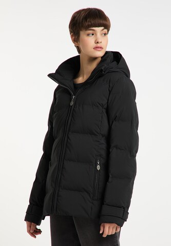 MYMO Zimná bunda - Čierna: predná strana
