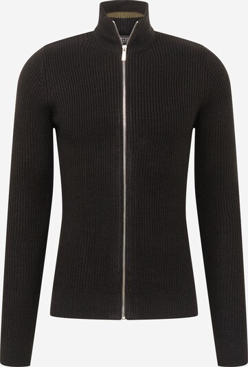 BURTON MENSWEAR LONDON Gebreid vest in de kleur Zwart, Productweergave
