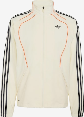Veste mi-saison 'Teamgeist 26' ADIDAS ORIGINALS en blanc : devant