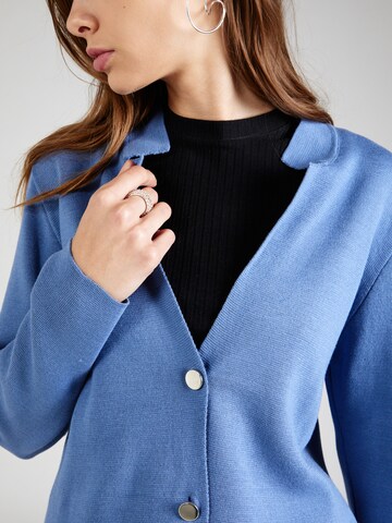 Cardigan 'MILANO' MORE & MORE en bleu