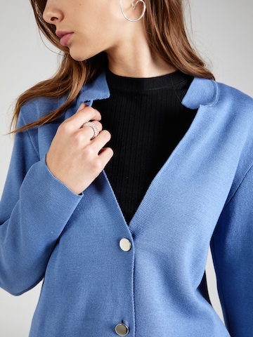 Cardigan 'MILANO' MORE & MORE en bleu