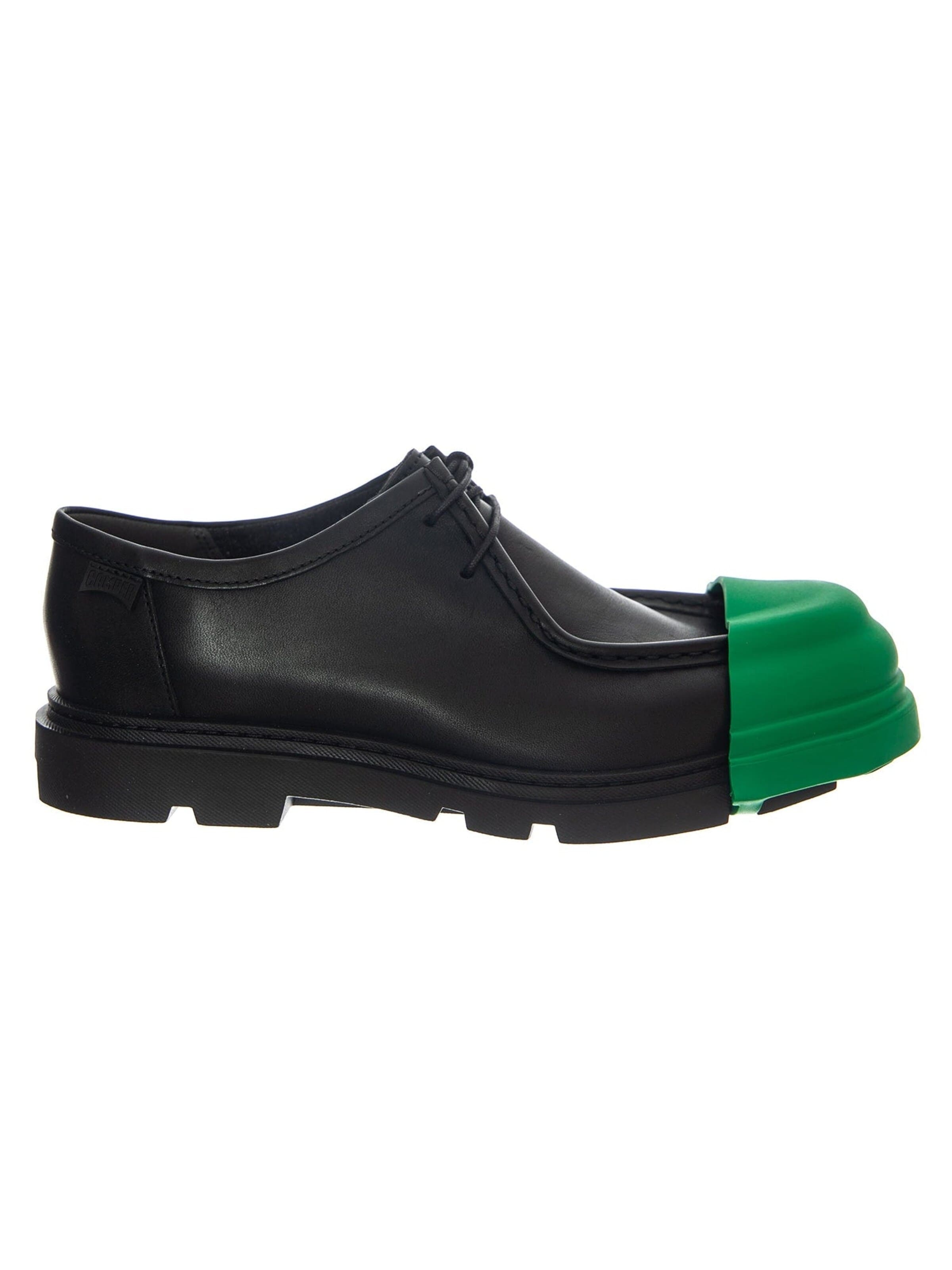 CAMPER Snøresko 'Junction Ruoho-Negro Panna Negro' i beige: forside