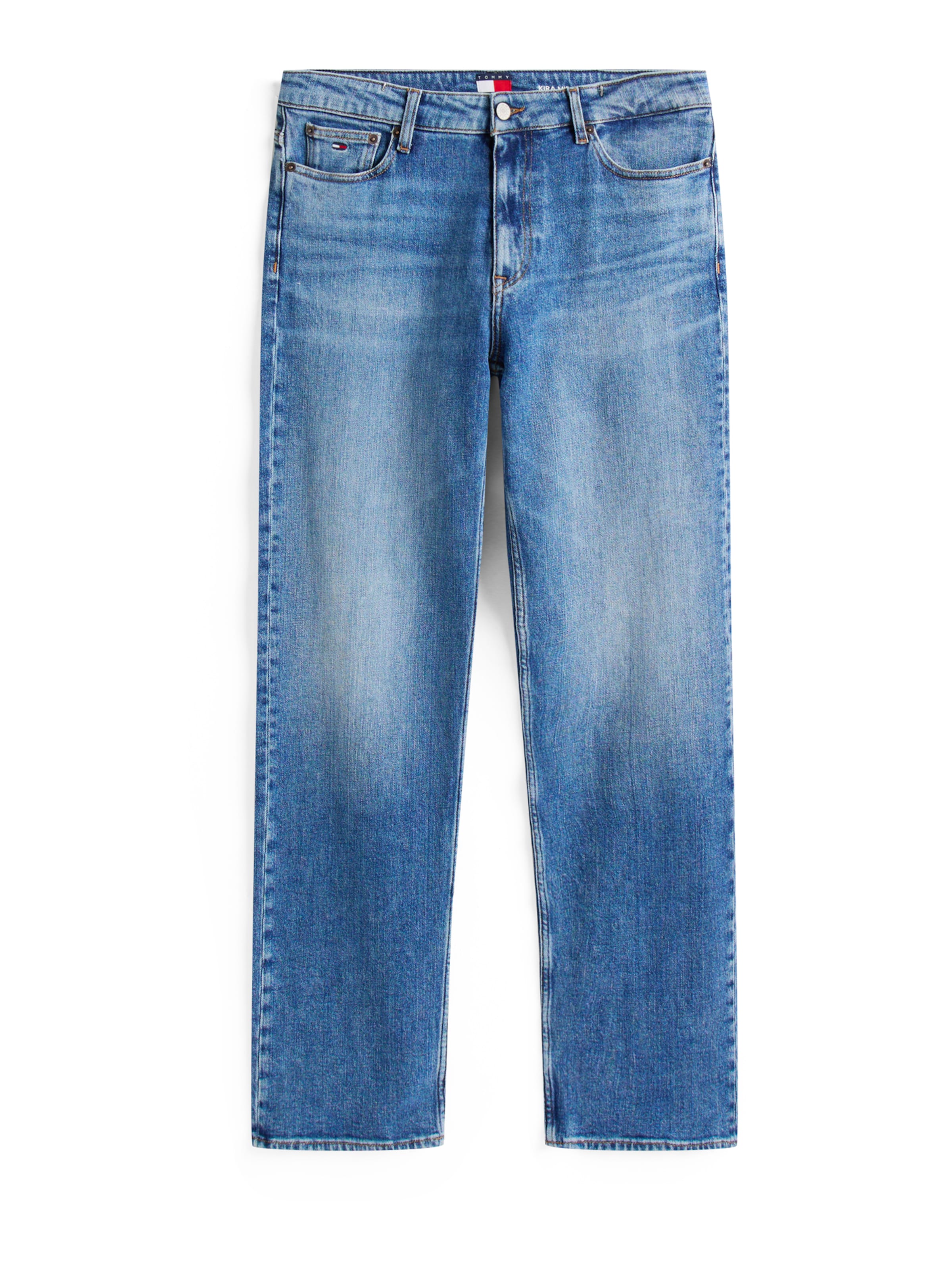 Regular Jeans 'KIRA' de la Tommy Jeans pe albastru: față