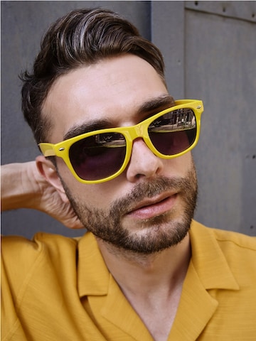 Lunettes de soleil 'Nerd Sonnenbrillen' VEYREY en jaune