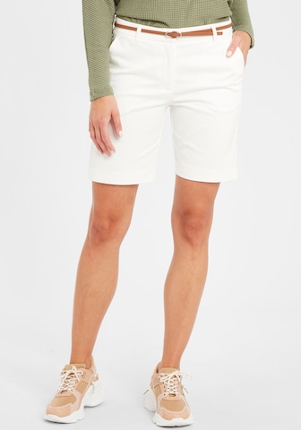 b.young Regular Pants 'Bydays' in White: front
