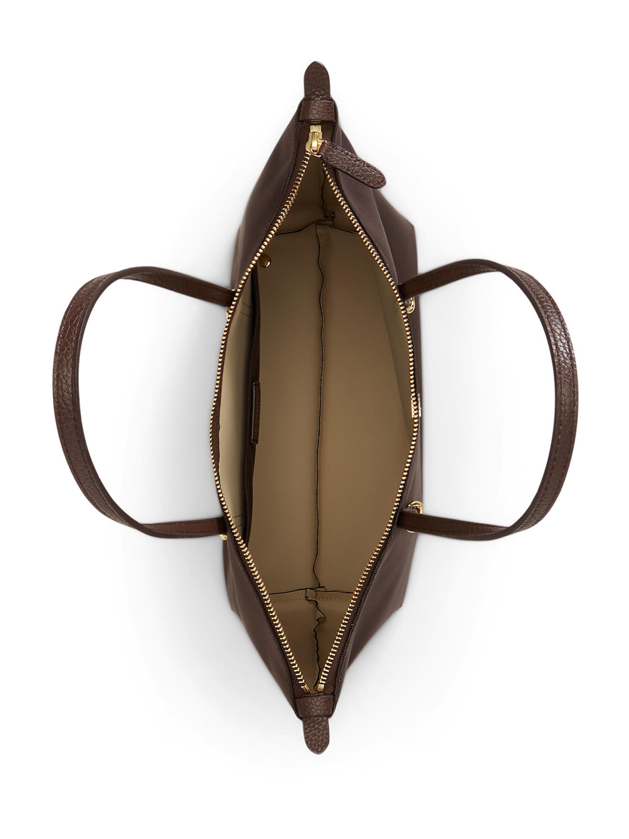 Cabas 'KEATON' Lauren Ralph Lauren en marron