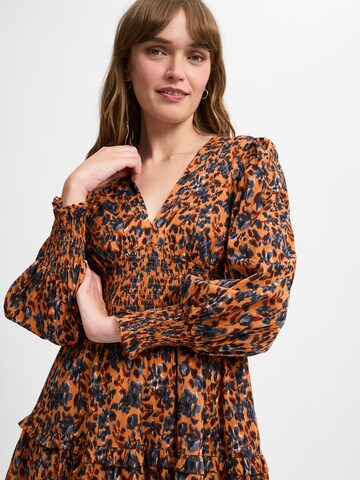 Marie Lund Dress in Orange