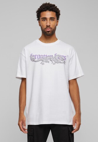 T-Shirt 'Dragon' Forgotten Faces en blanc : devant