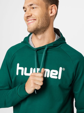 Hummel Μπλούζα φούτερ σε πράσινο