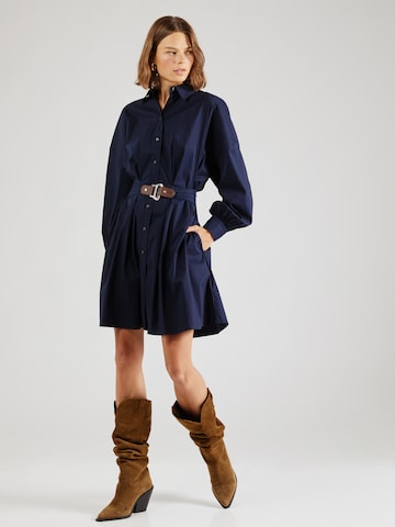 Lauren Ralph Lauren - Vestido camisero 'AZMERA' en azul: frente