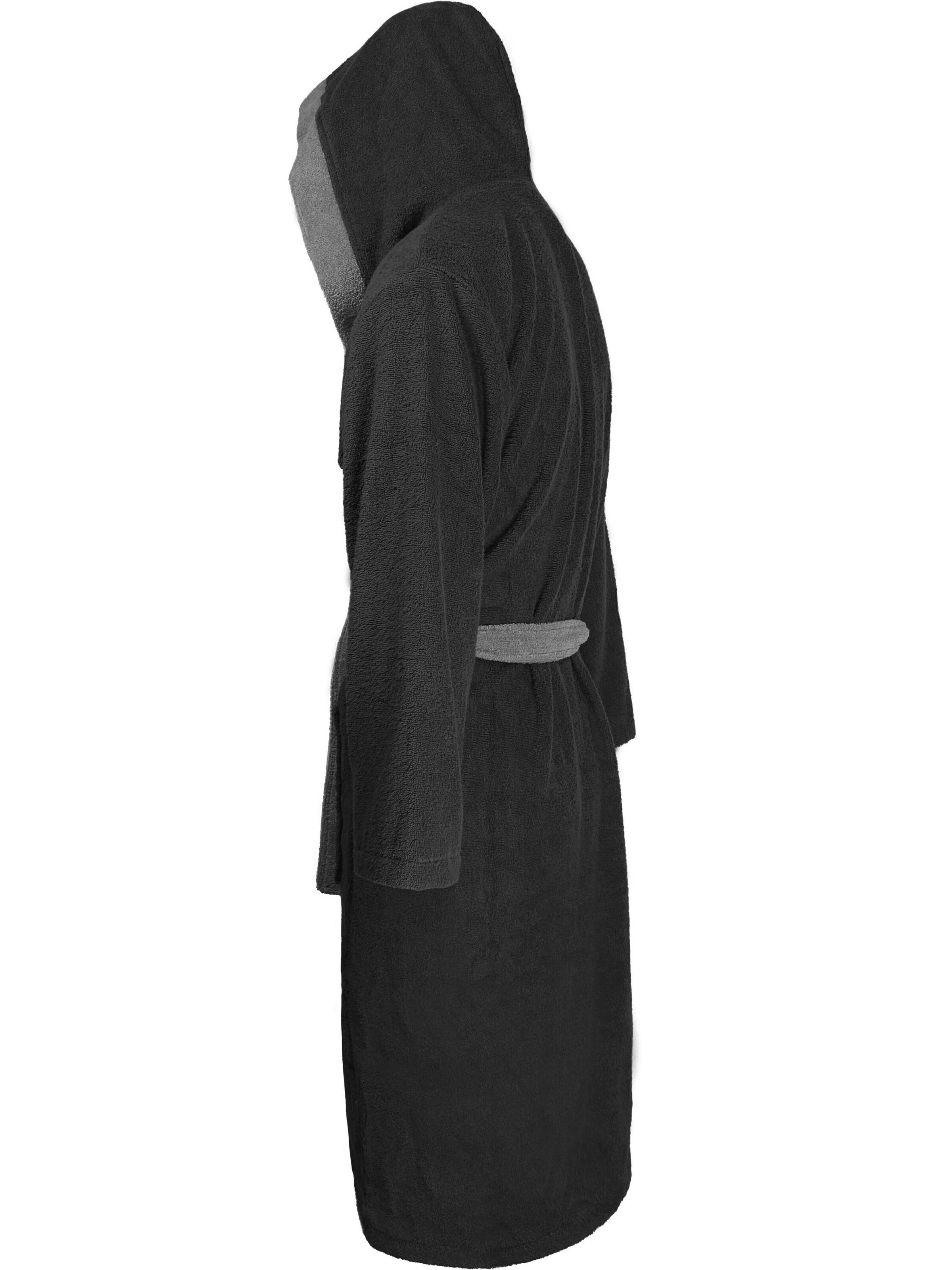 Peignoir long normani en noir