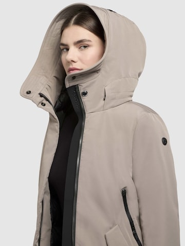 khujo Vinterfrakke 'Charlyn5' i beige