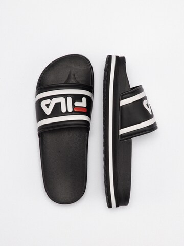 FILA Mules 'Morro Bazy Zeppa' in Black
