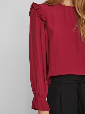 VILA Blouse 'FINI' in Rood