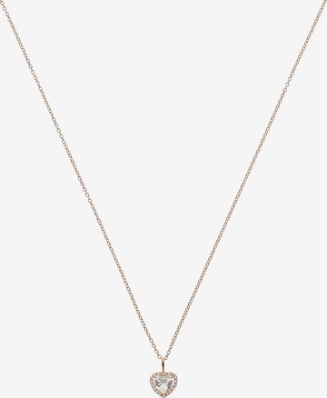 FAVS Necklace in Gold: front