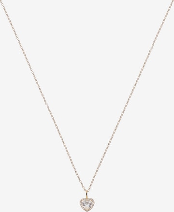 FAVS Necklace in Gold: front