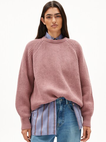 Pull-over ARMEDANGELS en violet : devant