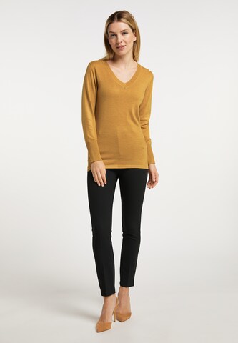 Usha - Pullover em amarelo