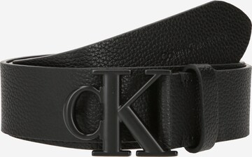 Calvin Klein Jeans Ремень в Черный: спереди