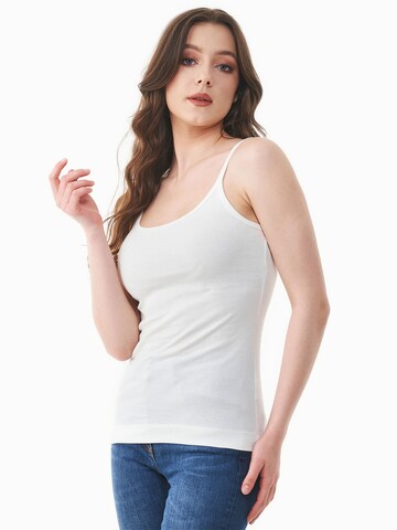 Organication Top in Weiß