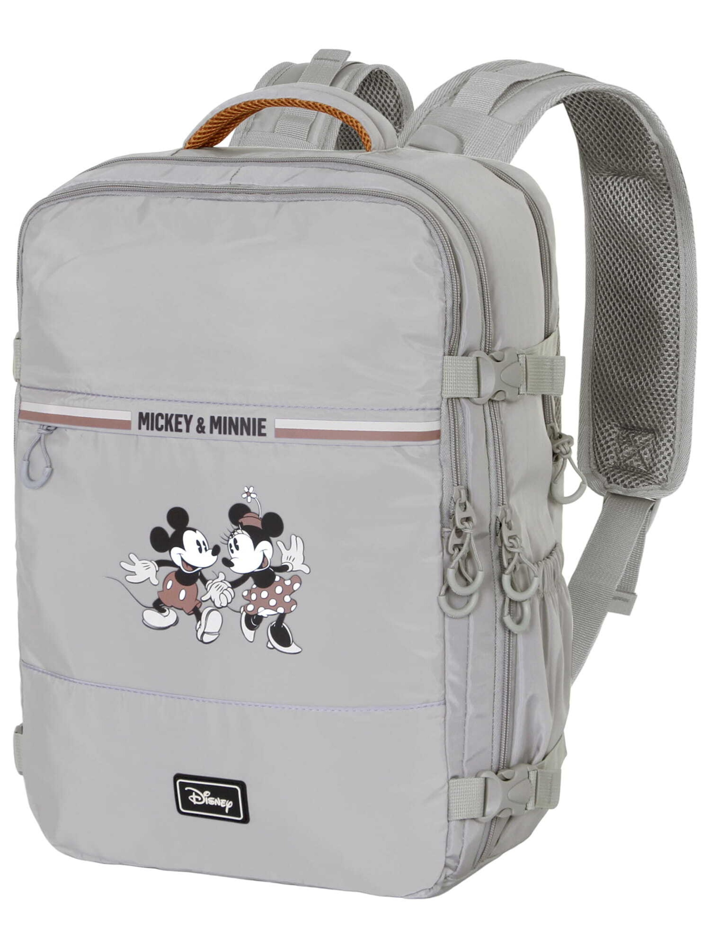 Sac à dos 'Mickey & Minnie' DISNEY en gris : devant