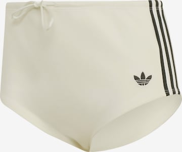 Pantalon ADIDAS ORIGINALS en blanc : devant