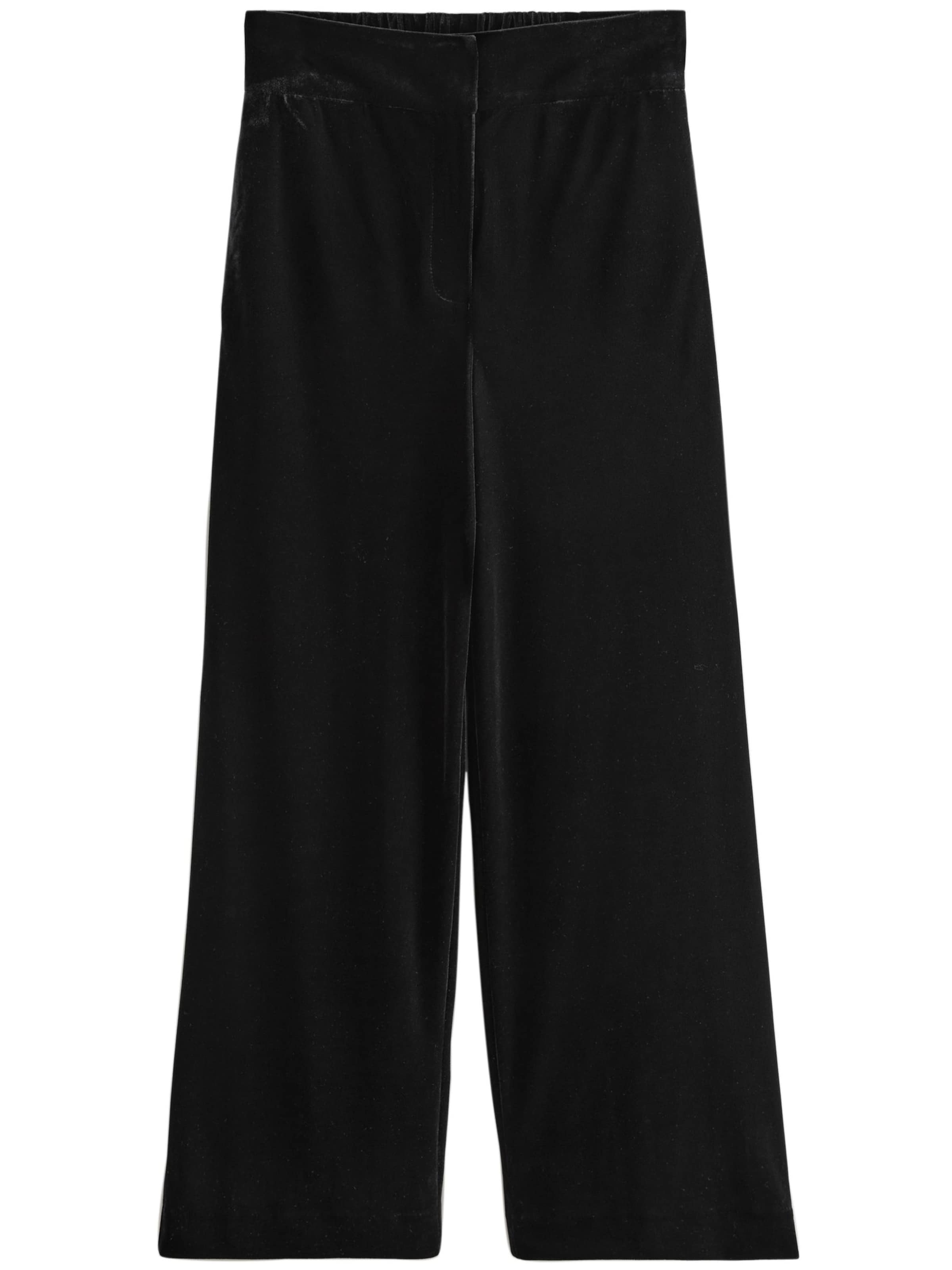 Wide leg Pantaloni di Next in nero: frontale