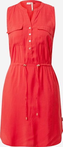 Ragwear Платье-рубашка 'Roisin' в Красный: спереди
