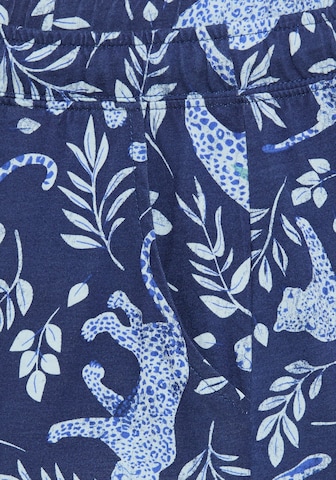 VIVANCE - Pijama de pantalón corto en azul