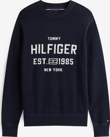 Pulover 'ATHLEISURE' de la TOMMY HILFIGER pe albastru: față