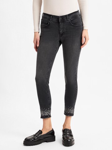 Angels Slimfit Jeans ' Ornella ' in Grijs: voorkant