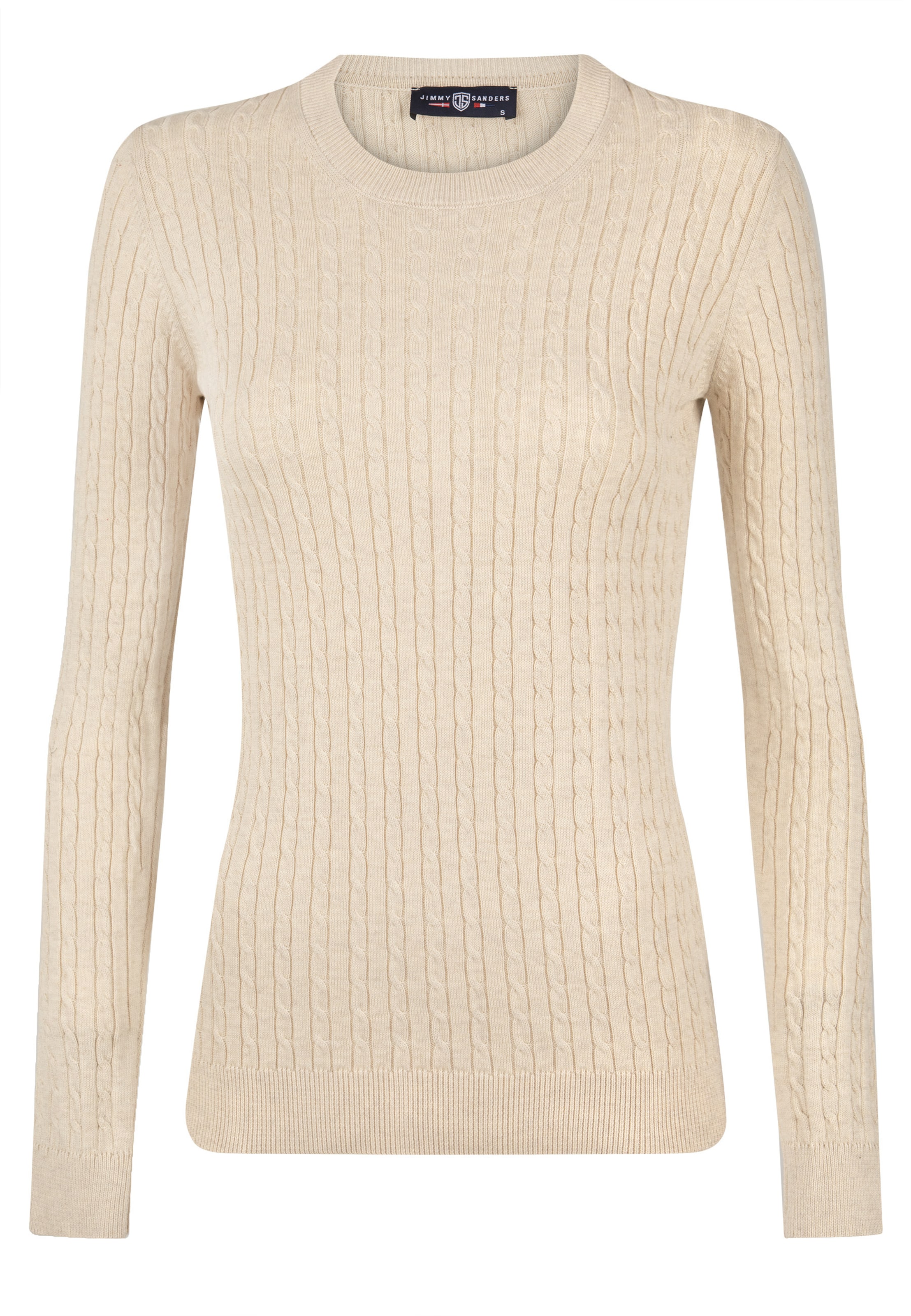 Jimmy Sanders Pullover i beige: forside