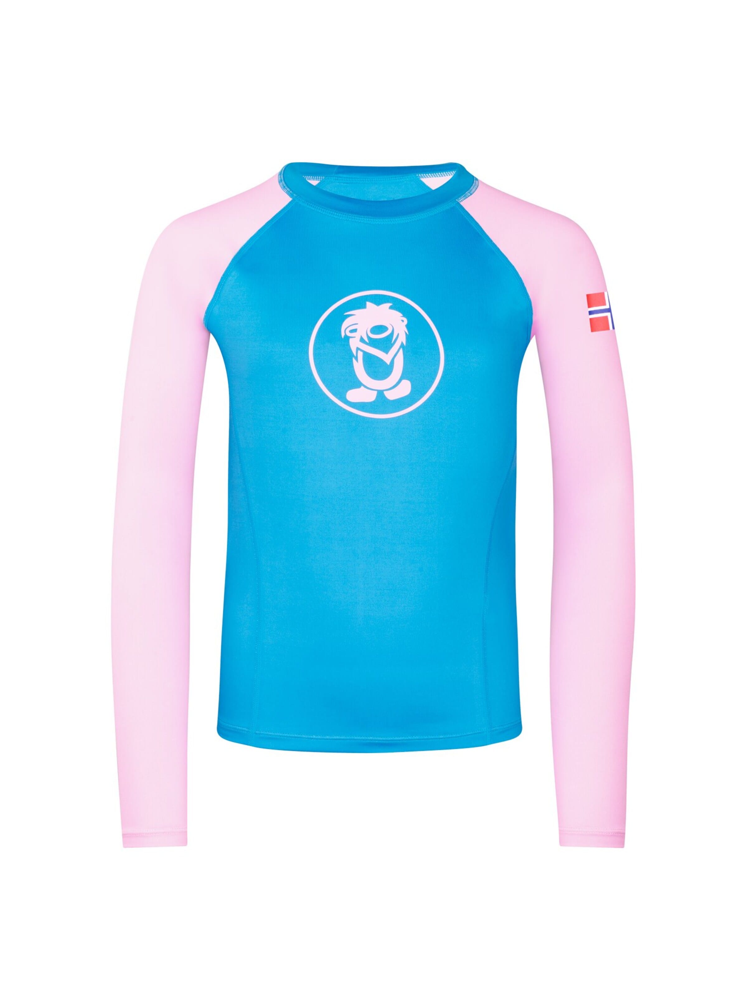 TROLLKIDS Athletic Swimwear in Blue: front