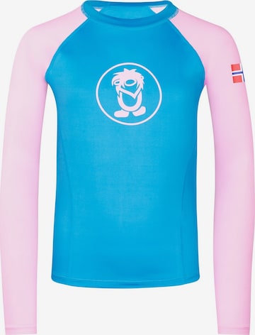TROLLKIDS Athletic Swimwear in Blue: front
