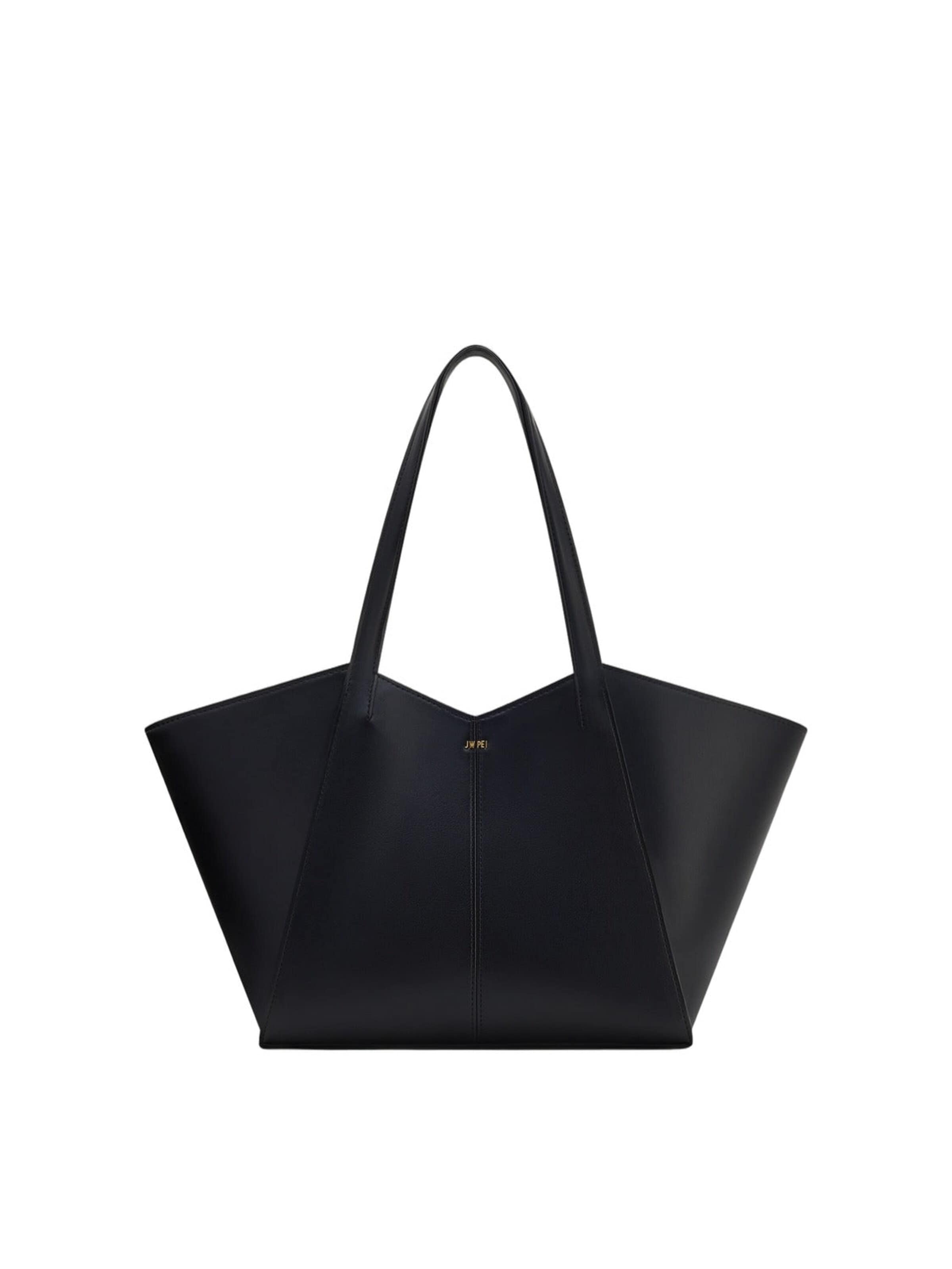 JW PEI Nakupovalna torba 'JW PEI Cabas Kiana Large Jet Black' v velikosti One Size  | črna barva, Prikaz izdelka