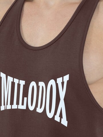 T-Shirt fonctionnel Smilodox en marron