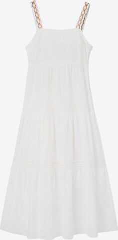 Robe d’été 'Karen' Desigual en blanc : devant