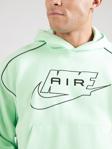 Felpa 'Air' di Nike Sportswear in verde