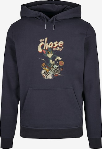 ABSOLUTE CULT Sweatshirt 'Tom and Jerry - The Chase Is On' in Blauw: voorkant