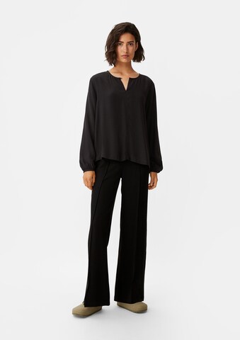 comma casual identity Blouse in Zwart