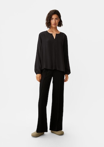 comma casual identity Blouse in Zwart